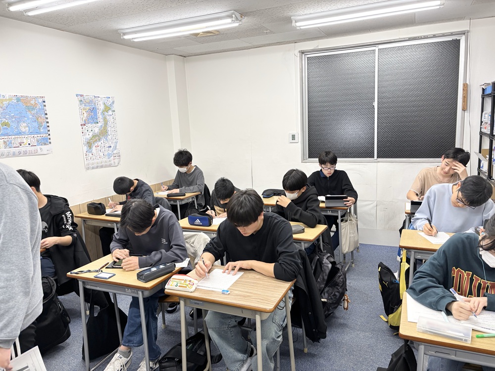 リードアップ中学生授業風景