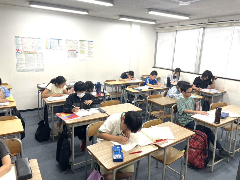 リードアップ小学生授業風景