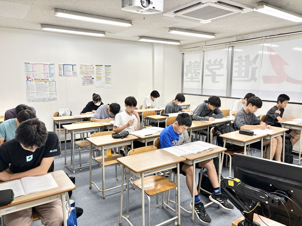 リードアップ中学生授業風景