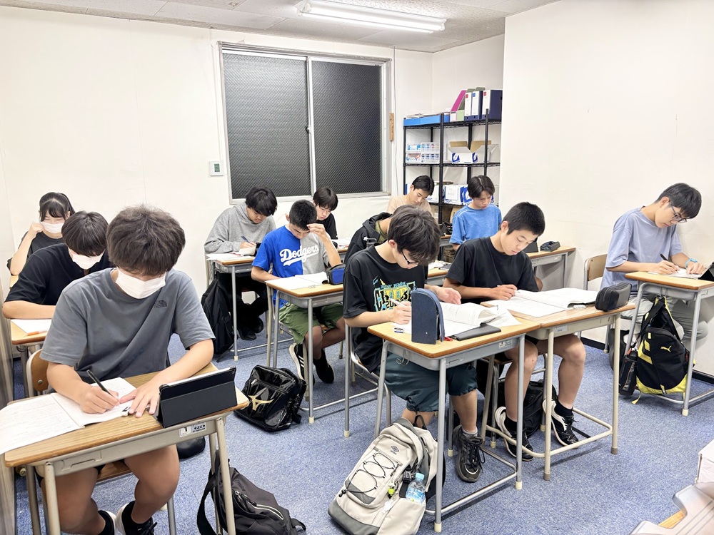 リードアップ中学生授業風景
