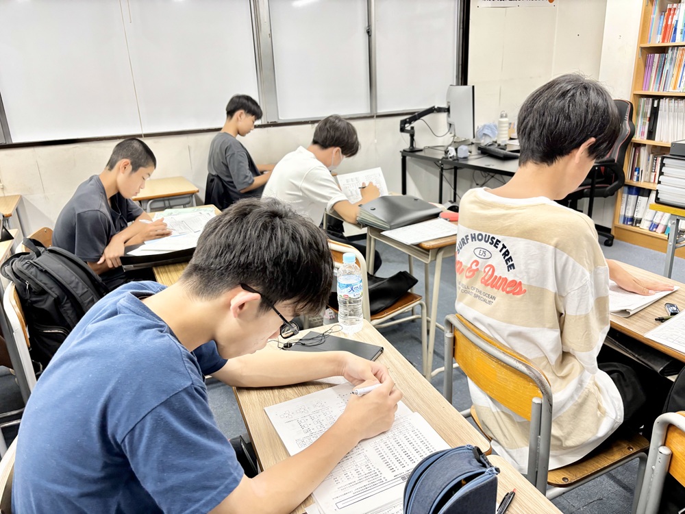 リードアップ中学生授業風景