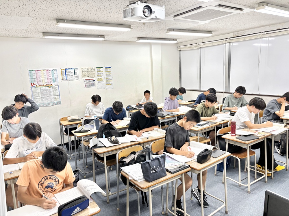 リードアップ中学生授業風景