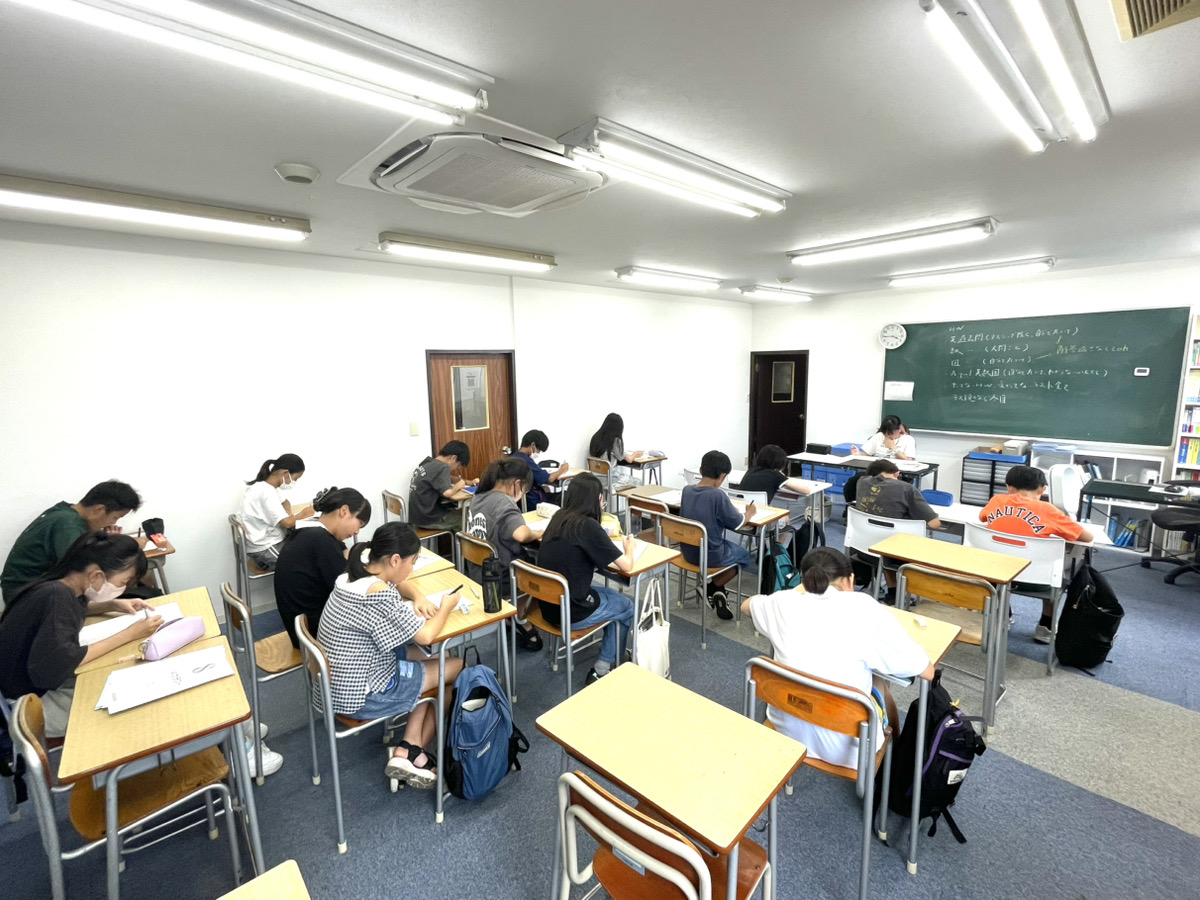 リードアップ中学生授業風景