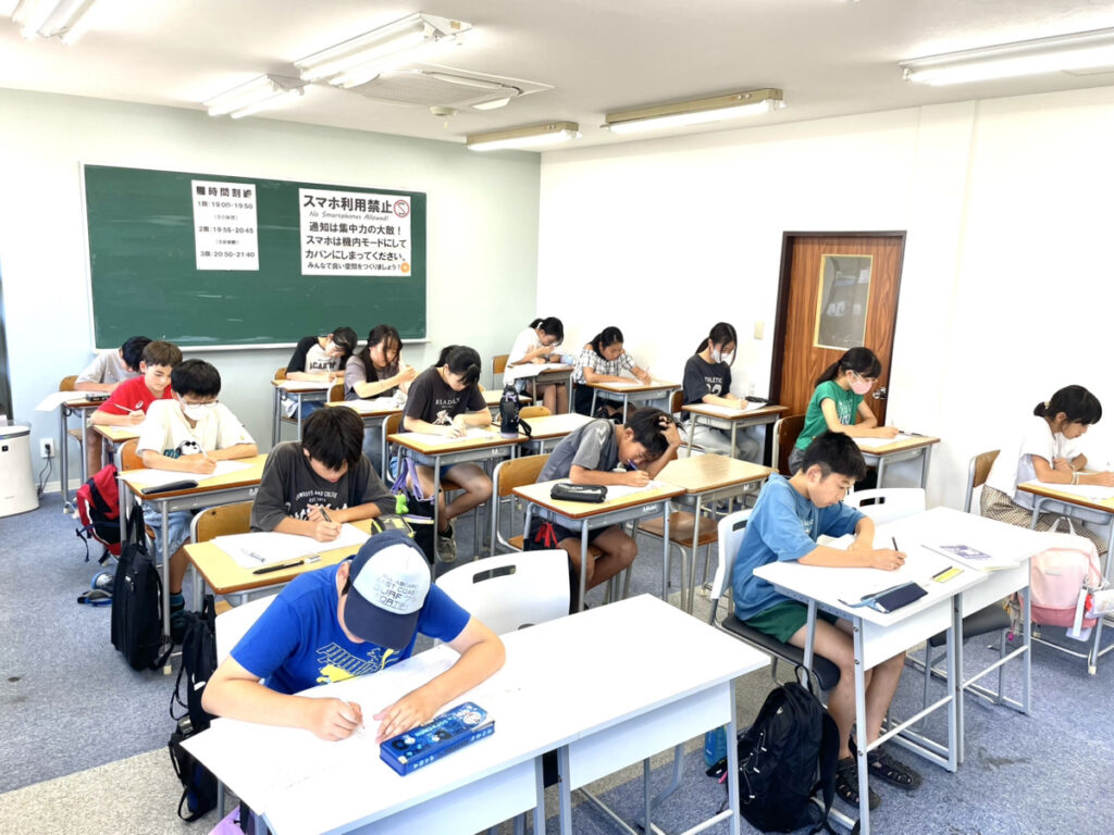 リードアップ小学生授業風景
