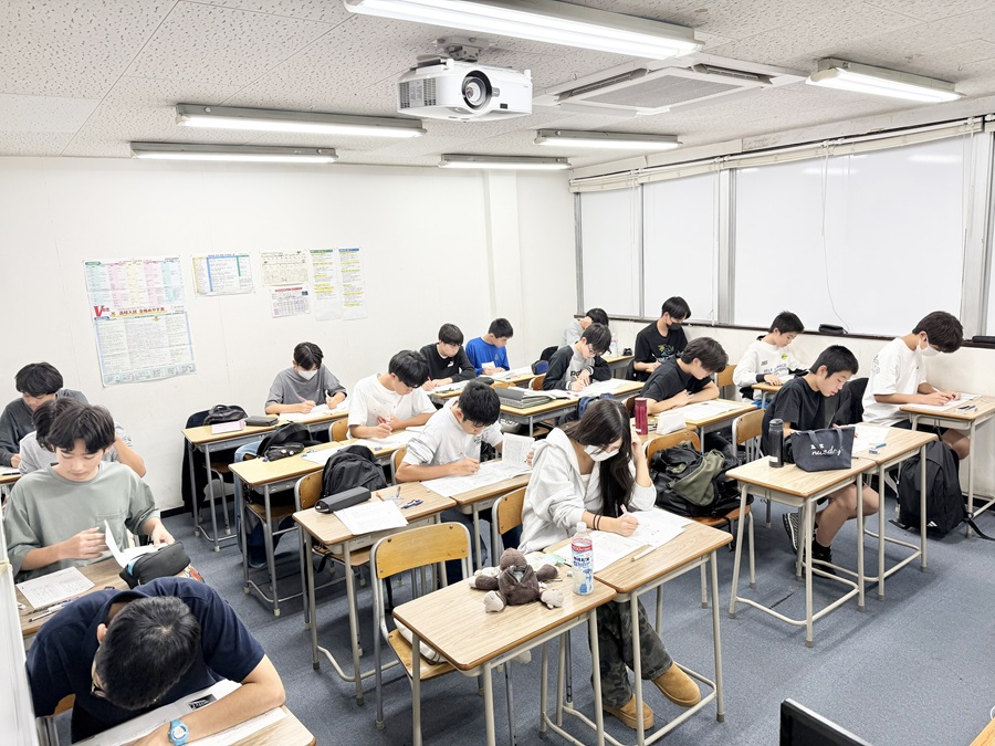 リードアップ中学生授業風景