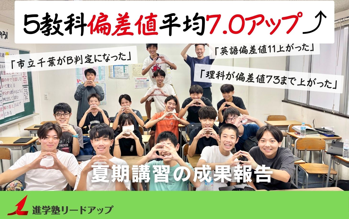 【成果報告】12年連続偏差値爆上がり達成しました｜2025年度夏期講習の成果報告～8月Vもぎの結果〜
