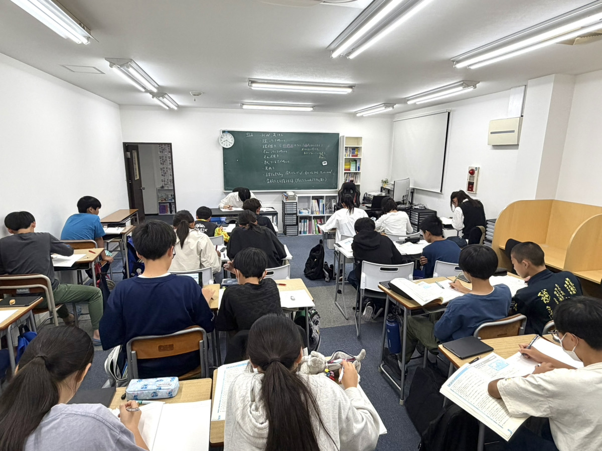 リードアップ中学生授業風景