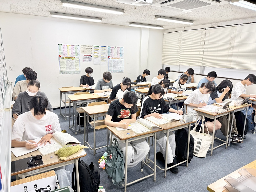 リードアップ中学生授業風景