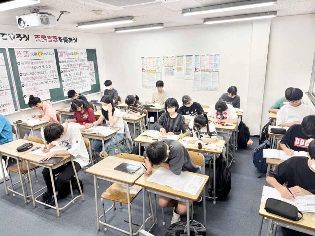 リードアップ中学生授業風景