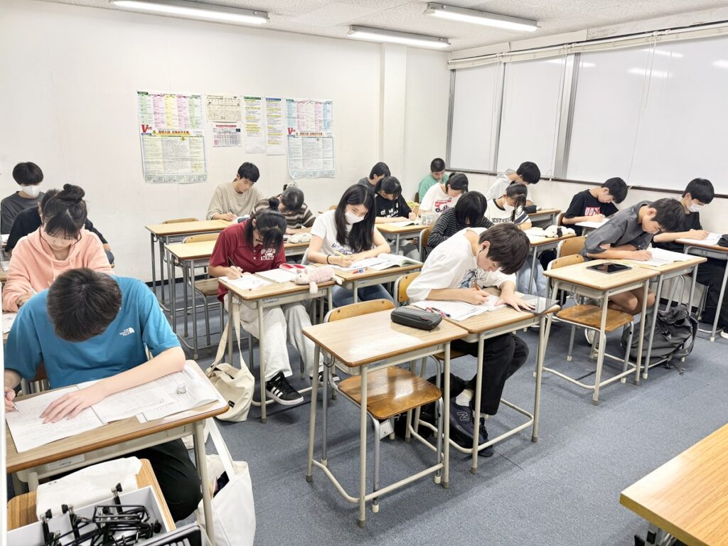 リードアップ中学生授業風景