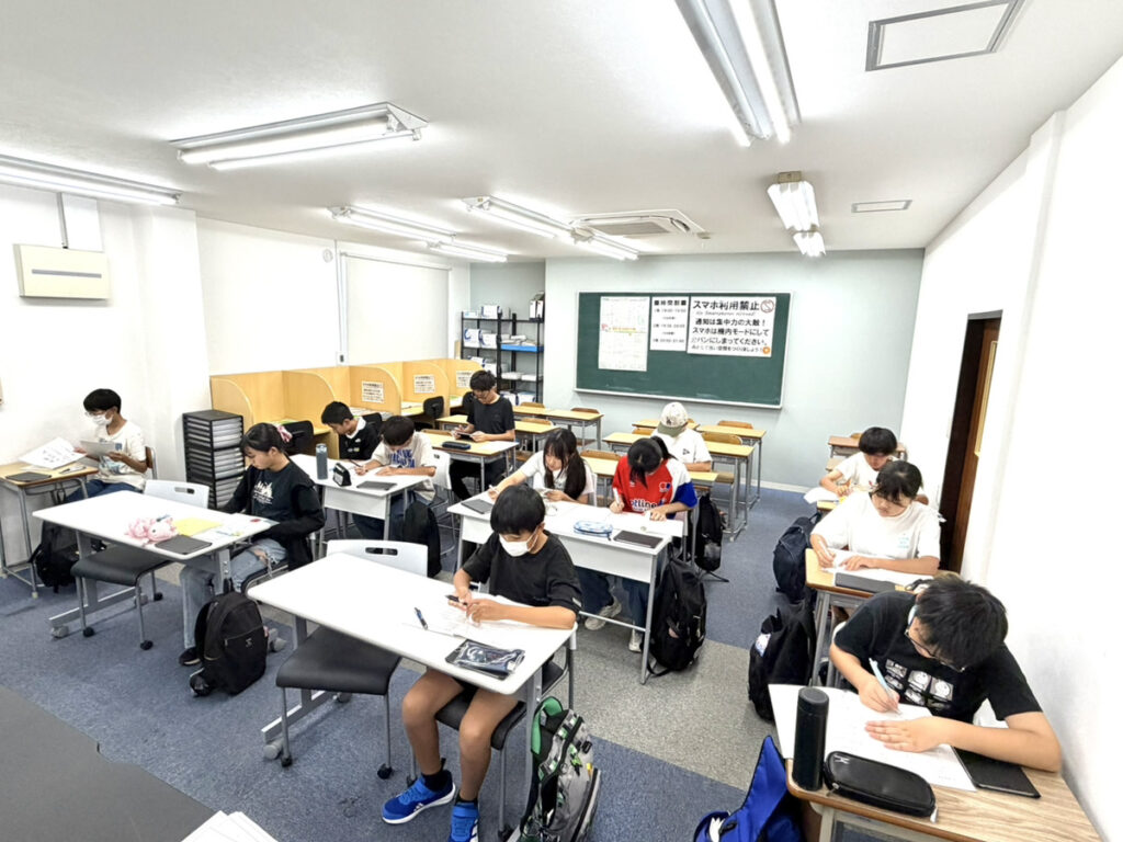 リードアップ中学生授業風景